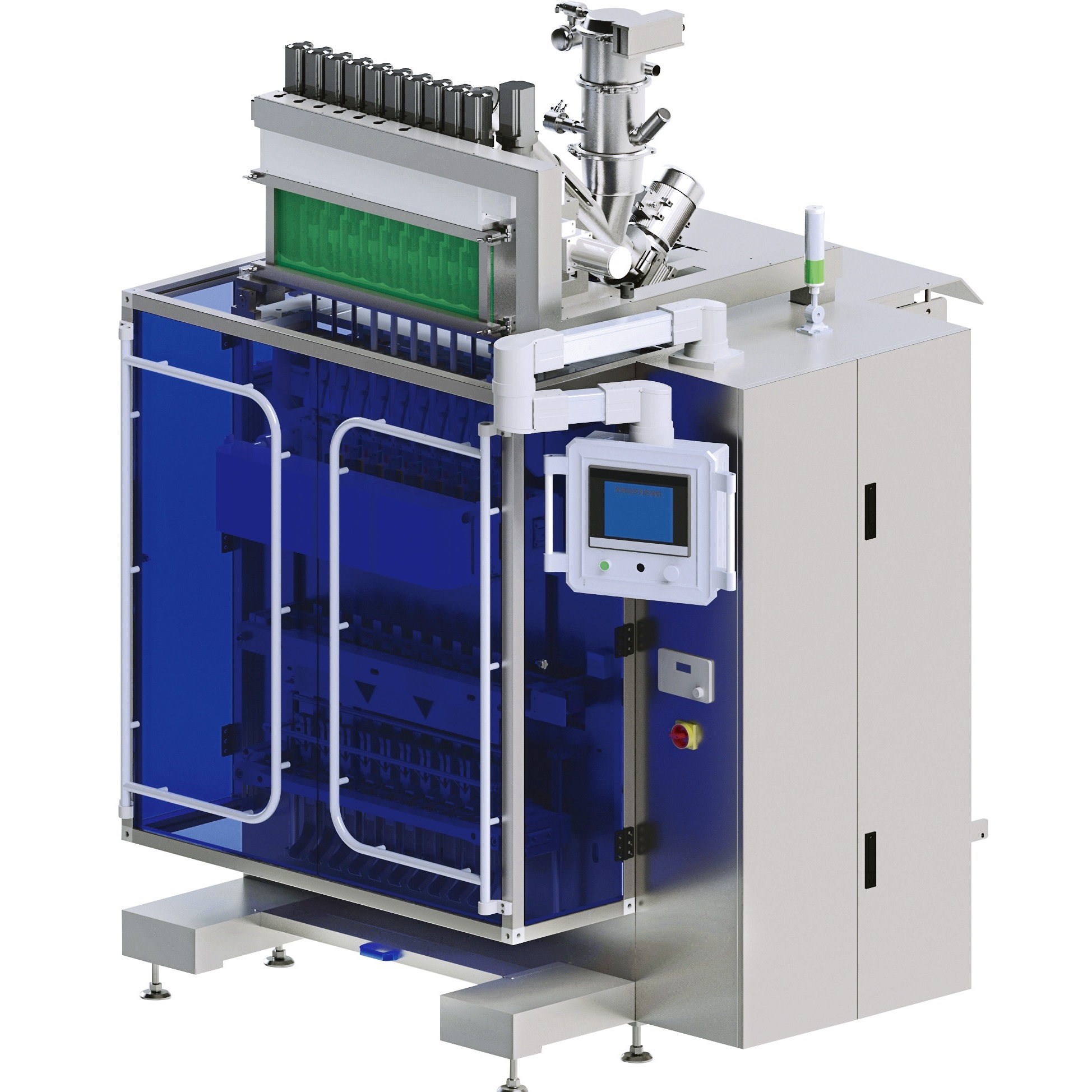 HY-700SF10全伺服十列粉末包裝機